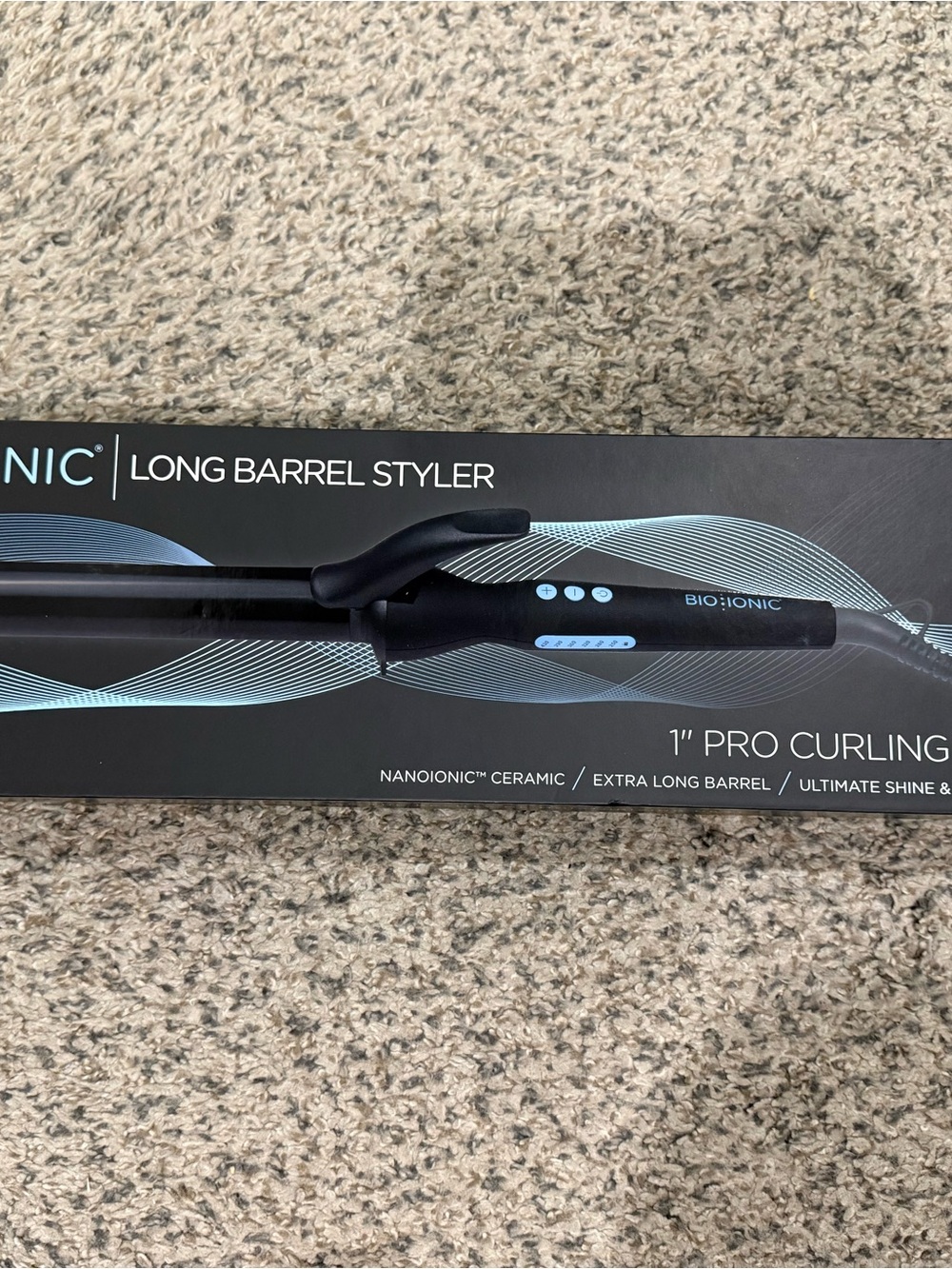 Bio Ionic Long Barrel 1” Pro Curling Iron